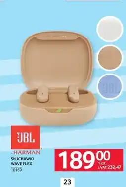 Selgros Słuchawki JBL Wave Flex oferta