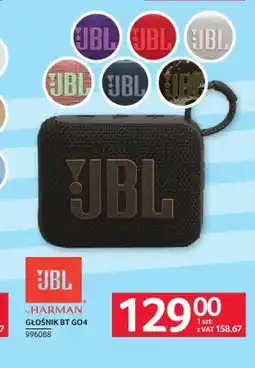 Selgros Głośnik BT JBL Go4 oferta