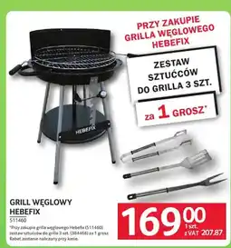 Selgros Grill węglowy Hebefix oferta