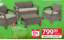 Selgros Zestaw mebli ogrodowych Corfu oferta