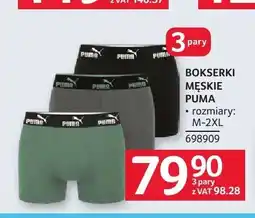 Selgros Bokserki męskie Puma 3-pak oferta
