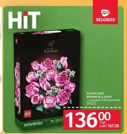 Selgros Klocki LEGO Botanicals 10374 oferta