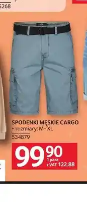 Selgros Spodenki męskie cargo oferta