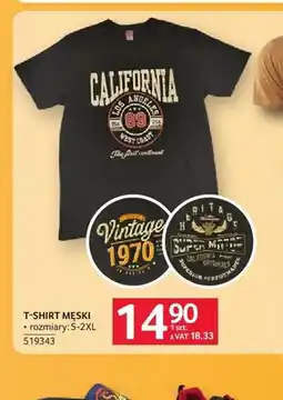 Selgros T-shirt męski California oferta