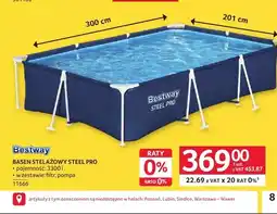 Selgros Basen stelażowy Bestway Steel Pro oferta