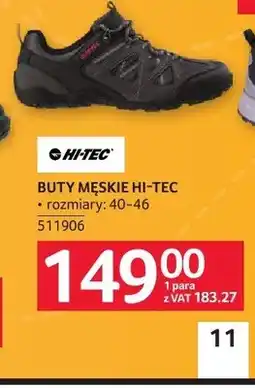 Selgros Buty męskie Hi-Tec oferta