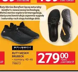Selgros Buty męskie Brubeck Merino Barefoot oferta