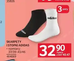 Selgros Skarpety i stopki Adidas 3-pak oferta