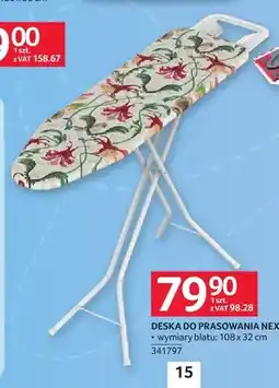Selgros Deska do prasowania Next oferta