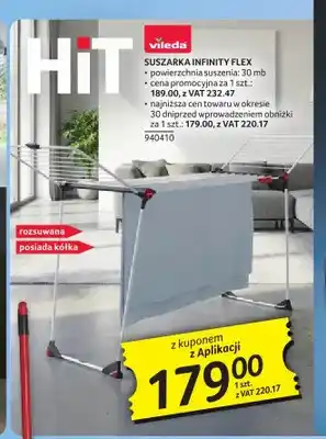 Selgros Suszarka Infinity Flex Vileda oferta