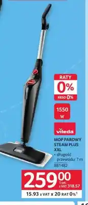 Selgros Mop parowy Vileda Steam Plus XXL oferta