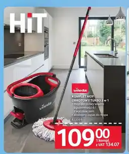 Selgros Komplet mop obrotowy Turbo 3 w 1 Vileda oferta