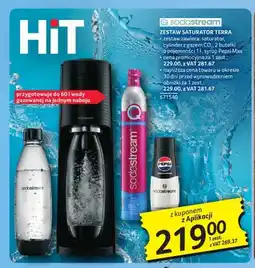 Selgros Zestaw saturator Sodastream Terra oferta