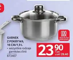 Selgros Garnek z pokrywą oferta