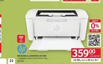 Selgros Drukarka laserowa HP M110w oferta