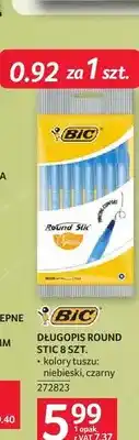Selgros Długopis Bic Round Stic 8-pak oferta