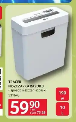 Selgros Niszczarka Tracer Razor 3 oferta