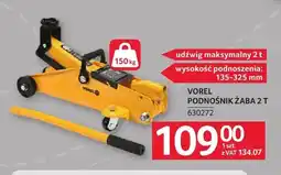 Selgros Podnośnik żaba Vorel 2 T oferta