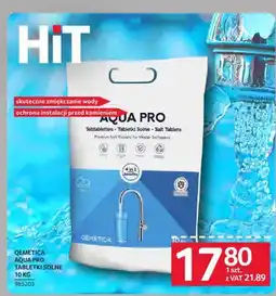 Selgros Tabletki solne Qemetica Aqua Pro oferta