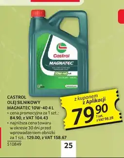Selgros Olej silnikowy Castrol Magnatec 10W-40 oferta