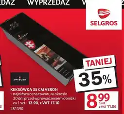 Selgros Keksówka Zwieger Veron 35 cm oferta