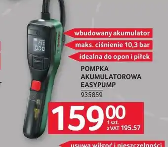 Selgros Pompka akumulatorowa Bosch Easypump oferta