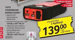Selgros Powerbank rozruchowy Yato oferta