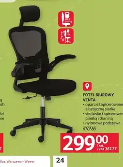 Selgros Fotel biurowy Venta oferta