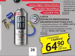 Selgros Zestaw do serwisowania układów klimatyzacji Car Fix oferta