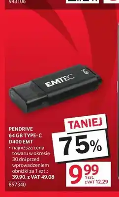 Selgros Pendrive EMTEC D400 64GB oferta
