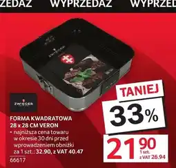 Selgros Forma kwadratowa Zwieger Veron 28x28 cm oferta