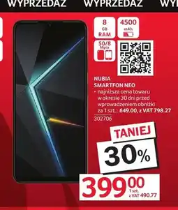 Selgros Smartfon NUBIA Neo oferta