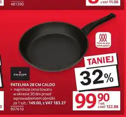 Selgros Patelnia Zwieger Caldo 28 cm oferta