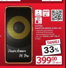 Selgros Smartfon ULEFONE Armor 16 Pro oferta