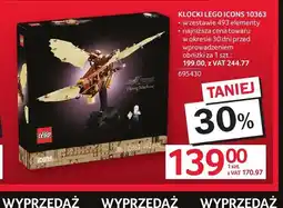 Selgros Klocki LEGO Icons 10363 oferta