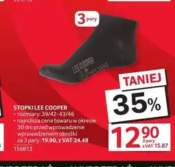 Selgros Stopki Lee Cooper 3-pak oferta