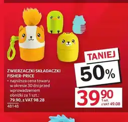 Selgros Zwierzaczki składaczki Fisher-Price oferta