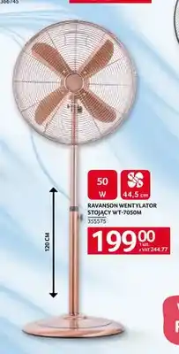 Selgros Wentylator stojący Ravanson WT-7050 m oferta