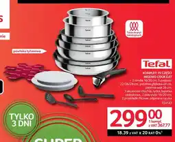 Selgros Komplet 15 części Tefal Ingenio Cook Eat oferta