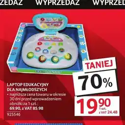 Selgros Laptop edukacyjny dla najmłodszych Fisher-Price oferta