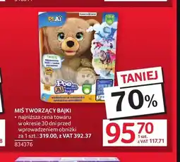 Selgros Miś tworzący bajki oferta