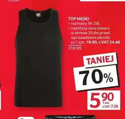 Selgros Top męski oferta