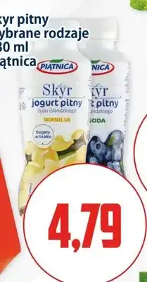 Kupiec Skyr pitny waniliowy Piątnica oferta