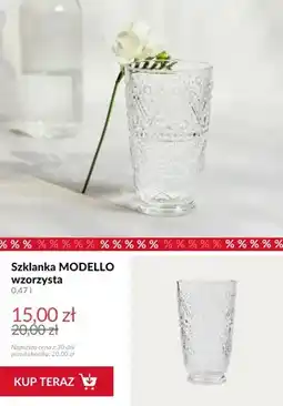 Homla Szklanka Modello wzorzysta oferta