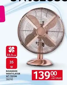 Selgros Wentylator Ravanson WT-7033 m oferta