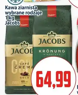 Kupiec Kawa ziarnista Jacobs Crema oferta