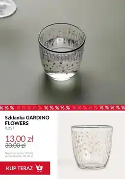 Homla Szklanka Gardino Flowers oferta