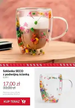 Homla Szklanka SECO z podwójną ścianką oferta