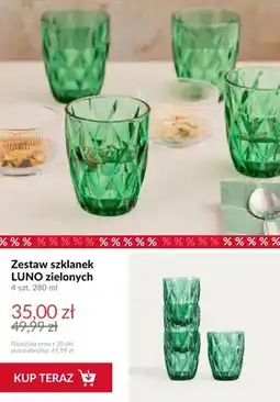Homla Zestaw szklanek Luno 4-pak oferta