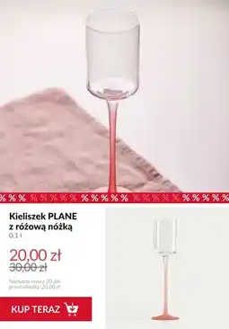 Homla Kieliszek PLANE z różową nóżką oferta